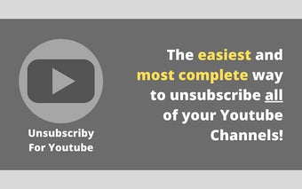 Unsubscriby for Youtube