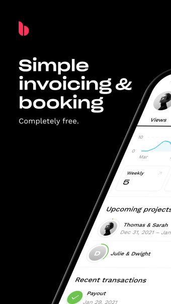 Bloom - The Invoice  CRM App