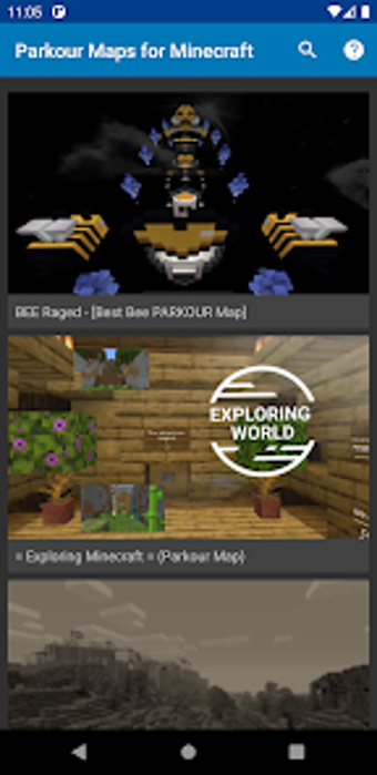Parkour Maps for Minecraft cho Android - Tải về