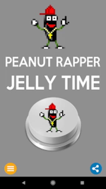 Rapper Banana Jelly Meme Button
