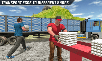 Supermarket Egg Transport Truck Driver Sim 2019