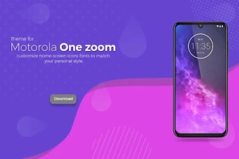 Theme for Motorola One Zoom