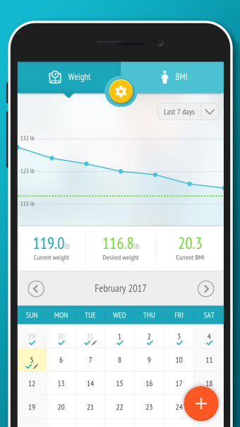Weight loss tracker - BMI
