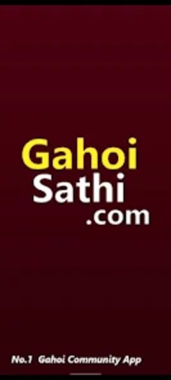 Gahoi Sathi Matrimony Shaadi