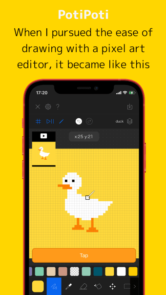 PotiPoti - Pixel art editor
