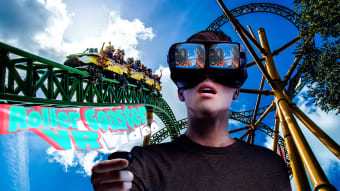 Crazy roller coaster for VR