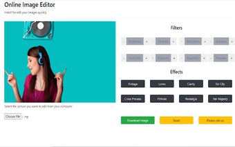 Online Photo Editor : Edit pictures online