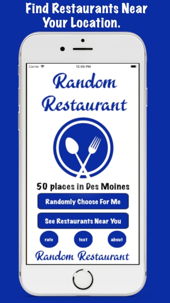Random Restaurant Finder