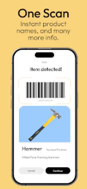 Amoa: easy scanner  inventory