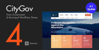 CityGov - City Government & Municipal WordPress Theme