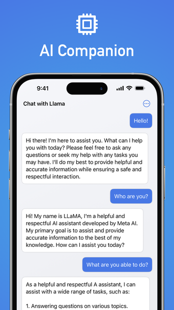 Chat with Llama AI - Chatbot