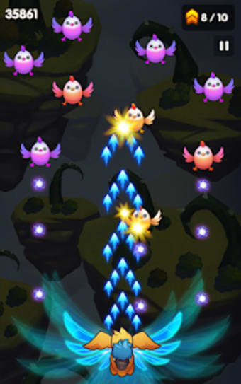 Poultry Shoot Blast: Free Space Shooter