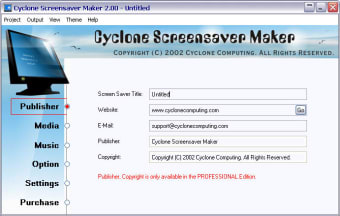 Cyclone Screensaver Maker