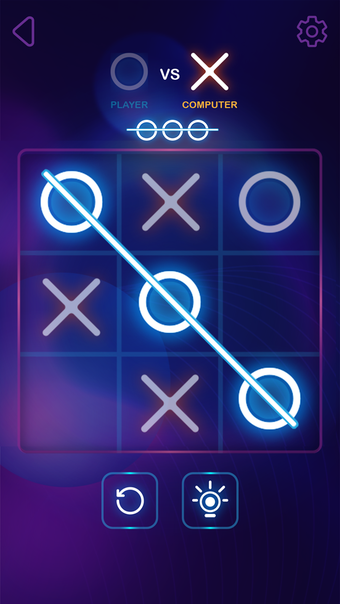 Tic Tac Toe Glow - XOXO