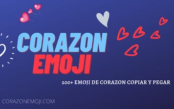 Corazon Emoji ⫸ 200+ ▷ Copiar y pegar