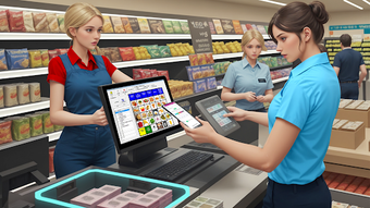 Supermarket Simulator Cashier