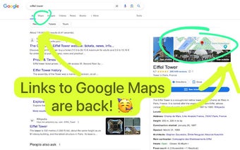 Thanks, EU! (Google Maps and Shopping links)