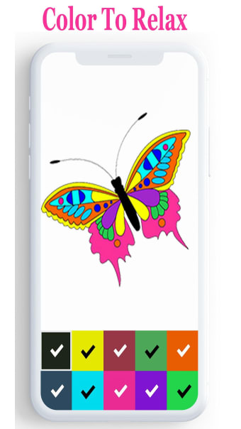Butterfly Color By Number butterfly coloring .