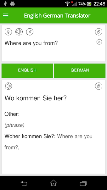 English German Translator