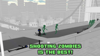 Stickman Sniper : Zombie Games