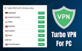 Turbo VPN For PC, Windows and Mac