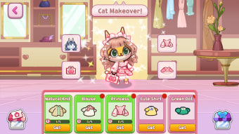 Idle cat makeover: hair tycoon