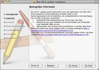 Mac OS X v10.6.7-update