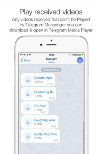 Telegram Player PRO - Media Player for Telegram Messenger