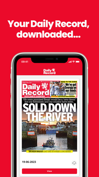 Daily Record Newspaper App