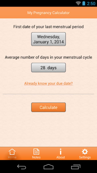My Pregnancy Calculator