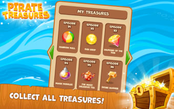 Pirate Treasures - Gems Puzzle