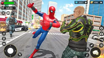 Spider Rope Hero Super Fight