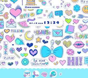Whimsical Stickers Theme