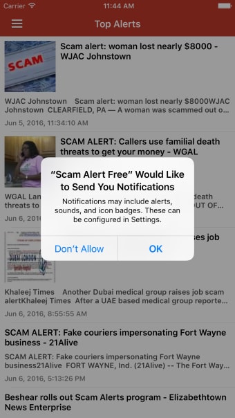 Scam Alert News  Notifications