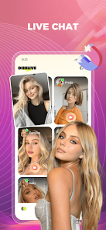 Dinilive-Online video Chat