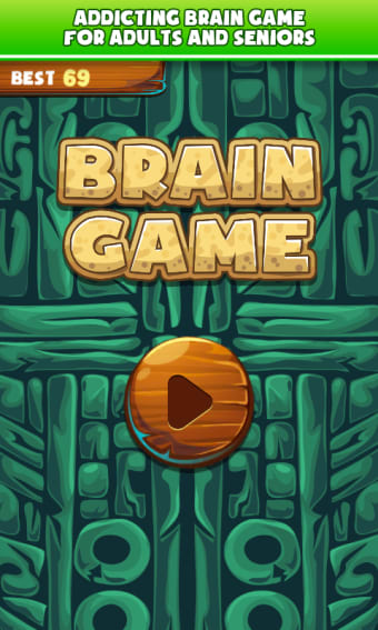 Brain game : Memory training for adults : Free