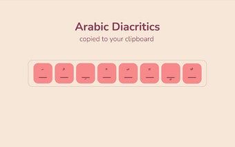 Arabic Diacritics