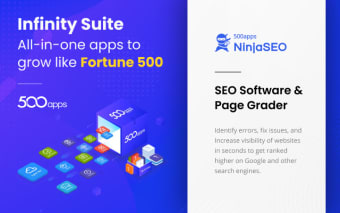 SEO & Backlink Analysis Tool by 500apps