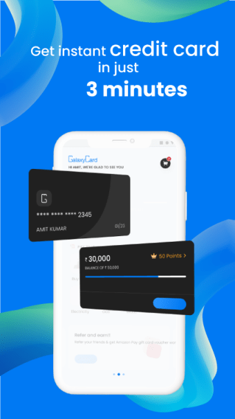 Instant Credit Card GalaxyCard