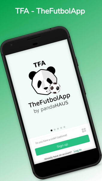 TheFutbolApp TFA by pandaHAUS