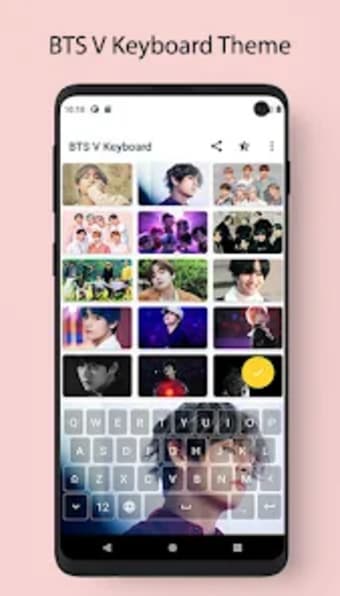 BTS V Keyboard Theme Offline
