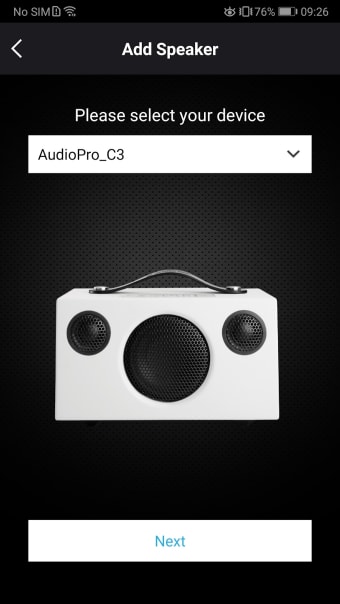 Audio Pro Control