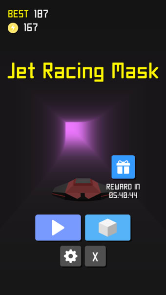 Super Owlet Jet Racing Mask