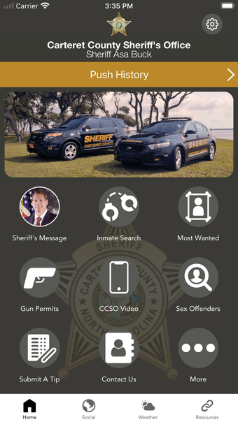 Carteret County Sheriff