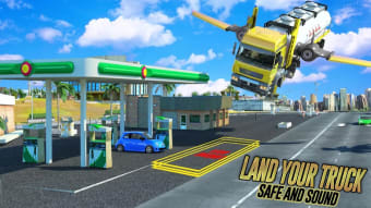 Truck Sim - Flying Truck Games