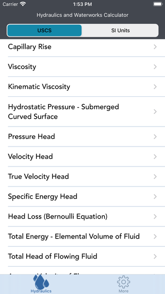 Hydraulics and Waterworks Calc