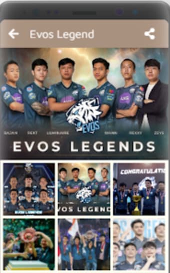 Wallpaper EVOS Legend HD
