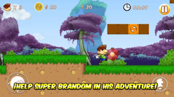 Super Brandom - Classic platform games