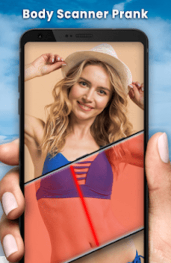 Body Scanner - xray girl Camera textile prank 2019