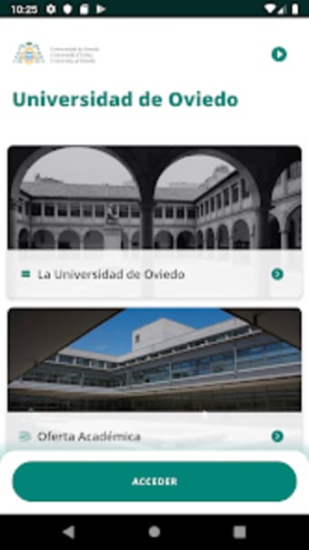 App Oficial de la Universidad